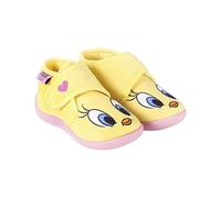 CERDÁ LIFE'S LITTLE MOMENTS - Winter Geschlossene Hausstiefel Kinder Mädchen von Looney Tunes - Rutschfeste TPR Sohle und Klettverschluss - Offizielle Lizenz von Warner Bros