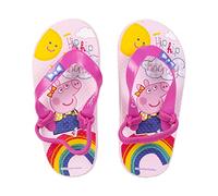 CERDÁ LIFE'S LITTLE MOMENTS - Zehentrenner Mädchen mit hochwertigen Sohlen und Motiven von Peppa Wutz Bedruckt | Sandalen Sommer mit EVA Sohle - Offizielle Lizenz Hasbro
