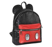 Cerdá Mochila Moda Mickey Rucksack, 25 cm, Schwarz (negro)