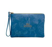 CERDÁ Life's Little Moments Stitch Reise-Kulturbeutel, blau, großes Fassungsvermögen, Reißverschluss, Originalprodukt