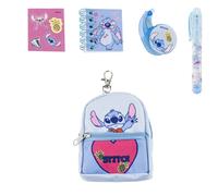 CERDÁ LIFE'S LITTLE MOMENTS Mini-Rucksack-Set Stitch Unisex für Kinder Modell 83 19,5x22,5x4,5 cm