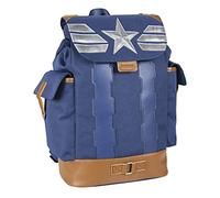 Cerdá Unisex-Kinder Mochila Casual Viaje Capitan Avengers Captain America Lässiger Reiserucksack, Mehrfarbig, 27.0 x 42.0 x 14.0 cm, CRD-2100002863