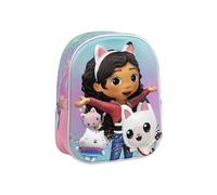 CERDÁ LIFE'S LITTLE MOMENTS Kinderrucksack Gabby's Dollhouse 3D – 25x31x10 cm, Unisex, Modell 22