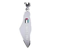 Cernomal Israel-Palästina-Karte-Anhänger-Halskette - Flagge, Trendiger Buchstaben-Charm, Grau-Gelbe Farbe, Land-Geographie-Pullover-Kette, Schmuckzubehör, Geschenk Für Damen Und Herr