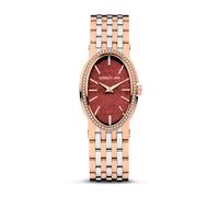 Cerruti 1881 Norcia Armbanduhr für Damen, 28 mm, Blau/Rotgold, Armband