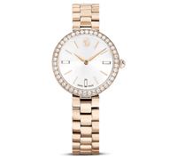 Swarovski Certa Uhr, Schweizer Produktion, Metallarmband, Goldfarben, Champagne-vergoldetes Finish