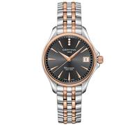 Certina C032.051.22.086.00 Damenuhr mit schwarzem Zifferblatt und Waffen zweifarbig