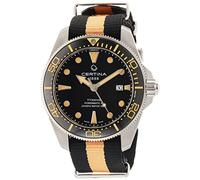 Certina, DS Action Taucheruhr für Herren, 43 mm, Titan, Schweizer Automatik, C0326074805100, schwarz / orange, Taucheruhr, Taucheruhr