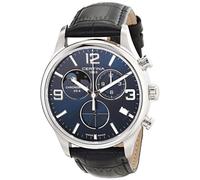 Certina, Herren DS 8 Chronograph Moon Phase Edelstahl Schweizer Quarz Uhr C0334601604700, Schwarz, Chronograph, Quarzuhr