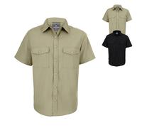 CES003 Craghoppers Expert Kurzarm Hemd Black 3XL
