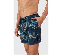 Cester-AO Men Swim Shorts All Over Night Blue S