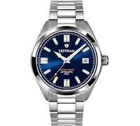 Cestrian Master Series Automatik blaues Zifferblatt Stahlarmband 100M wasserdichte Herrenuhr