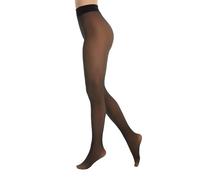 Cette Blickdichte Strumpfhose 80 DEN mit transparentem Effekt, Blickdichte Strumpfhose, Feinstrumpfhose | Schwarz/Skin | S, M, L, XL (DE/NL/SE/PL, Alphanumerisch, L, Regular, Regular, Schwarz/Skin)