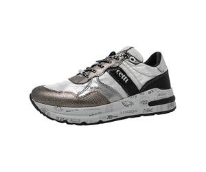 Cetti Damenschuhe Für lose Einlagen Schnürer Grau Freizeit