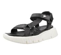 Cetti GEMÜTLICH Y ELEGANTE SANDALE CUÑA DAMEN 1316 SUAVE Glattleder SCHWARZ talla numeric_39