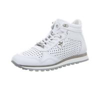 Cetti Schnürschuhe für Damen aus Italien, Spanien und Portugal für Damen, weiß, Größe 38 EU