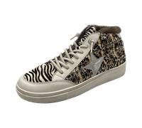 Cetti Sneaker für Damen aus Italien, Spanien und Portugal für Damen, weiß, Größe 37 EU