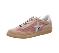 Cetti Sportliche Schnürschuhe für Damen, beige, Größe 42 EU