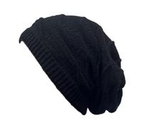 Cexiakong Mütze Damen Atmungsaktiv Strickmütze Herren Warme Wintermütze Damen Street Style Slouch Beanie Mütze Herren Klassische Unisex Winter Mütze mit Weichem Bequemem Fleece Innenfutter Bequem