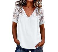Cexiakong Tank Top Damen Ärmellose Tanktop Spitzenbesatz Camisole Slim Fit Trägershirt Locker Achselshirt Basic Stretch Trainingsshirt Leicht Und Luftig Tanktops Sommer Leichte Blusentop