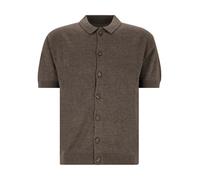 Casual Friday - CFBELLS SS CARDIGAN KNIT major brown melange - Gr. - XL