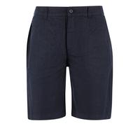 Casual Friday Leinen Shorts mit Eingrifftaschen Modell 'PANDRUP' in Marine, Größe L