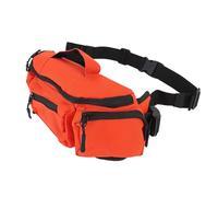 CFTGIW Taillenbeutel Große Kapazität Partition Aufbewahrungsgürtel Taillenpack für Reisen Wanderung Im Freien Sport Orange Polyester Material Faser Wa Weste Bagwaist Packoutdoor Sport Taille (ORANGE)