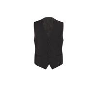 Carl Gross Schurwoll-Baukasten-Weste Herren Regular Fit Schurwolle schwarz, 106