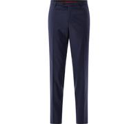 Slim Fit Anzughose aus Jersey Modell 'Cedric' 106 men Marine