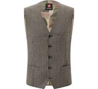 CG - CLUB of GENTS Anzugweste mit Woll-Anteil Herren Regular Fit Wolle schoko, 54