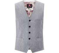 Weste mit Leistentaschen Modell 'Mosley' 48 men Bleu