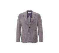 Carl Gross Sakko Herren Extra Slim Fit Reverskragen Jersey grau, 110