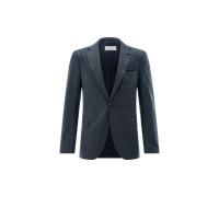 Carl Gross Sakko Herren Slim Fit Jersey blau, 48