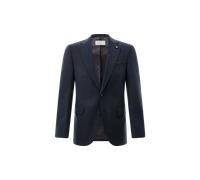 Carl Gross Wolle Herren Slim Fit Wolle blau, 54