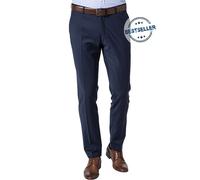 CG Hose Herren Slim Fit Schurwolle blau, 52