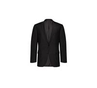Carl Gross Sakko Herren Slim Fit Reverskragen Schurwolle schwarz, 114