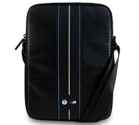 BMW Tablet-Tasche BMTB8COMSCAKL Carbon Blue Stripes Schwarz - 8 Zoll