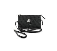 CG MOBILE Guess 4G Clutch-Handytasche mit großem Logo (Schwarz)