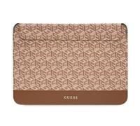 CG Mobile Guess Gcube Stripe Computerhülle 35,6 cm (14 Zoll), Braun