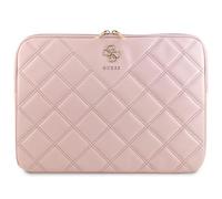 CG Mobile Guess Sleeve GUCS14ZPSQSSGP 14" Rosa Quilted 4G
