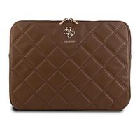 CG MOBILE Guess Sleeve GUCS14ZPSQSSGW 14" braun Quilted 4G
