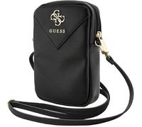 CG MOBILE Guess Tasche GUWBZPGSTEGK Schwarz Zip Triangle 4G