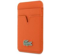 CG MOBILE Lacoste Petit Pique kompatibel mit MagSafe Geldbörse (Orange)