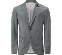 CG Sakko Herren Slim Fit Reverskragen Schurwoll-Stretch grün, 25