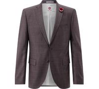 CG Sakko Herren Slim Fit Schurwoll-Stretch rot, 102