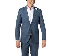 CG Sakko Herren Slim Fit Reverskragen blau, 48