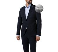 CG Sakko Herren Slim Fit Reverskragen Jersey blau, 90