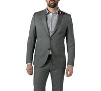 CG Sakko Herren Slim Fit Reverskragen Schurwoll-Stretch grün, 98