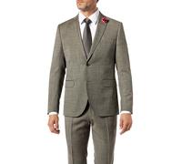 CG Sakko Herren Slim Fit Reverskragen Schurwolle grün, 90