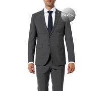 CG Sakko Herren Slim Fit Reverskragen Wolle grau, 90